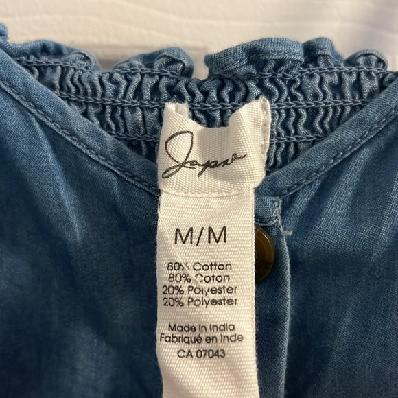 Japna Denim Chambray Dress - Picture 2 of 9